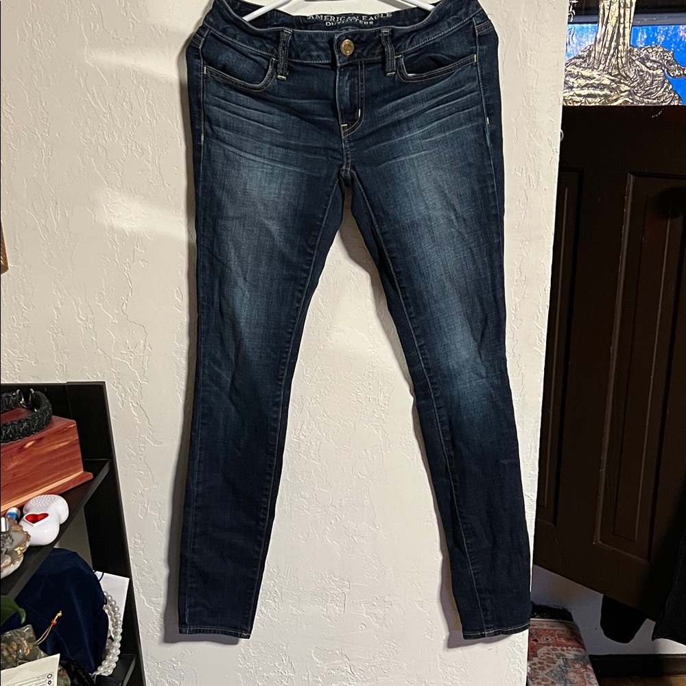 American Eagle Outfitters Dark Wash Skinny Jeans